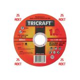 25 Adet 115LİK Kıl Kesici/ınox Metal Kesici TAŞ(115X1.0X22.2MM)
