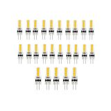 25 Adet 1,5W 220V G4 Duy Led Kapsül Avize Ampulü 6500K Beyaz Işık KES006