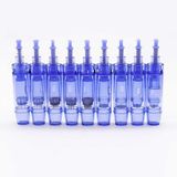 25 Adet 36 Pin Dr.Pen Dermapen İğne A1-C- A1-W Mavi Vidalı İğne