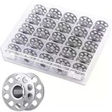 25 Adet Dikiş Makinesi Bobinleri Boş Metal Bobinler Makara Bobin Dikiş Makinesi