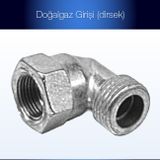 25 adet Doğalgaz Dirsek (ocak Fırın No:1) 3/8
