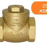 25 Adet ECA 1/2 Çalpara Çekvalf ( Kaucuk Klapeli ) 101007092