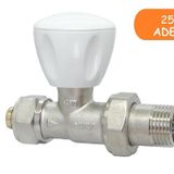 25 Adet ECA RV3 1/2 Düz Radyatör Valfi Pex Petek Havlupan Vanası 602120722