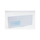 (25 Adet) Pencereli Diplomat Zarf 10,5 X 24 Cm 90 Gram 1. Hamur