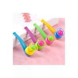 25 Adet Saksafon Pipet Top Üfleme Oyunu Eğitici Oyuncak