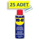 25 Adet Wd-40 Çok Amaçlı Sıvı, Yağ Çözücü, Pas Sökücü, Temizleyici ve Koruyucu Bakım Spreyi 200 ml