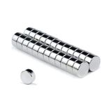 25 Adet Yuvarlak Güçlü Neodyum Mıknatıs 5x3 Mm Çap: 5 Mm X Kalınlık: 3 Mm