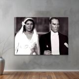 25 Atatürk Kanvas Tablo