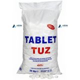25 kg Tablet Tuz Sodyum Klorür Su Yumuşatma ve Arıtma Cihazları Için Özel Formül
