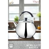 2,5 Lt. Küre Silikonlu Üstten Tutmalı Kettle