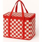 25 Lt Termos Çanta, 33X22X22 cm Piknik ve Kamp Soğutucu Çanta, Suya Dayanıklı Iç Kaplama, Gen - Çok Renkli