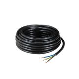 25 METRE 3x2,5 MM CCA TTR SİYAH RENK KAUÇUK TOPRAKLI SEYYAR ELEKTRİK KABLOSU