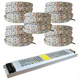 25 Metre Şerit LED Günışığı Renk + 12V 33 Amper 400 Watt LED Trafo - 3 Dirençli Double Pcb - Oturma Odası, Yatak Odası ve Mutfak Için Gizli Aydınlatma [enerji Sınıfı F]