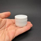 25 Ml Kapaklı Beyaz Krem Kavanozu, 25 Cc Boş Plastik Krem Kutusu x 10 Adet