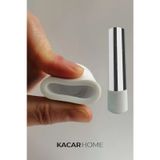 25 Mm 12 Adet Pvc Masa Sandalye Profil Ayak Pabucu Sessiz Yumuşak Zemin Koruyucu Beyaz