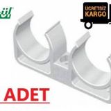 25 Mm Pprc Çiftli Boru Kelepçesi ( Formül) 50 Adet