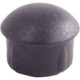 25 mm Yuvarlak Plastik Sandalye Profil Boru Tapası 10 Adet Gri