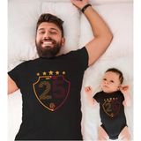 25 Şampiyonluk Shield Baba Oğul Kız Tek Ürün Fiyatıdır Kombin Yapmak Için En Az 2 Adet Sepete Ekle - 3 - 4 Yaş - Siyah
