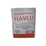 250 Adet Tek Kullanımlık Otel Buklet Saç Baş Seyahat Havlusu 80 Gr 40×80 Petek Dokulu Kullan At