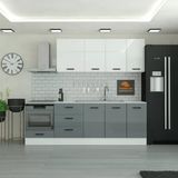 250 cm Mutfak Dolabı Mdf Kapak Tezgah Dahil YRKN250 98