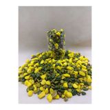 250 GR Akvaryum Taşı Dekoratif Balık Akvaryumu Taşları Sarı Kırlangıç 10119