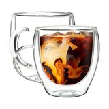 250 ml Çift Cidarlı Kupa Bardak,kahve,çay ve Bitki Çayı Için Borosilikat Kupa Termisil Kahve Bardağı,kahve Çay Fincanı (3)