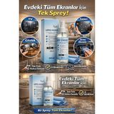 250 ml X2 Adet Ekran ve Optik Yüzey Temizleme Spreyi Tüm Cam Ayna ve Parlak Mobilyalar Dahil Tv LCD Kamera Dijital Kopkit Araç Ekranları
