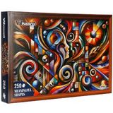 250 Parça Puzzle: Karışık Şekiller