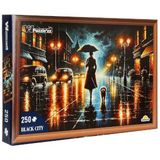 250 Parça Puzzle: Şemsiyeli Kadın ve Köpek