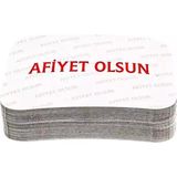 250 ve 350 gr Alüminyum Kase Kapağı 100'LÜ