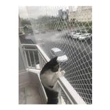 2,50 X 10 Metre Kedi Filesi Montaj Mağzemeli Kedi Koruma Filesi 1 Mm Balkon Filesi Güvenlik Ağı