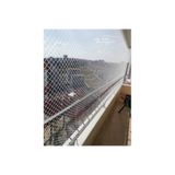 2,50 X 12 Metre Kedi Filesi Güvenlik Filesi Balkon Filesi Balkon Ağı 1 Milim File gri-