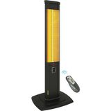 2500 Watt Elektrikli Isıtıcı Ip20 Kızılötesi Isıtıcı Uzaktan Kumanda Ile 4 Isı Ayarı