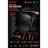 2500W Profesyonel Saç Kurutma Makinesi Turbo Motor 2 Kademeli Sıcaklık Ve Hız Ayarlı