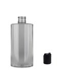 250ML Pet Şeffaf Şişe Disctop Kapak, 24 Adet, Dezenfektan Şişesi, Kozmetik Şişe, Şampuan Şişesi, Plastik Şişe, Aroma Şişesi
