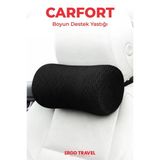 25*14*11 Cm. Ergotravel Araç İçi Visko Boyun Destek Yastığı-Siyah