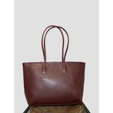 25463 - KADIN FERMUARLI GENİŞ OMUZ ÇANTASI - Boy:32cm, En:12cm, Derinlik:25cm - Bordo