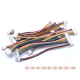 2,54mm Jst Xh 4 Pin Çift Taraflı Kablolu Konnektör 20cm 10 Adet
