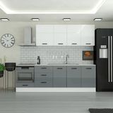 255 cm Mutfak Dolabı Mdf Kapak Tezgah Dahil YRKN255 98