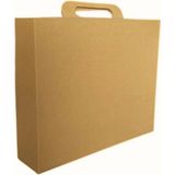 25,5X22X6 cm E-Ticaret Kutusu - Karton Çanta - Kraft - 25 Adet - Kahverengi