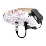 256 Renk Bluetooth APP Kontrol Renk Değiştiren RGB Şerit Led Işık Seti SB-6547 (2.5 Metre)