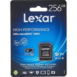 256GB Mıcro Sdxc 633X 100MB/45MB/SN Uhs-1 Class 10 Microsd Hafıza Kartı+Sd Adaptör