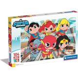 25720 Superfriends Supercolor Dc Comics Super 104 Parça Maksi Yapboz, 4 Yaşından Büyük Çocuklar Için, 'da Üretilmiştir, Çok Renkli, M