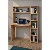 258 MoLife Arven Kitaplıklı Çalışma Masası Atlas Çam