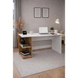 258 MoLife Arya Çalışma Masası, Kitaplıklı Bilgisayar Masası, Ofis Masası - Renkli - 95 X 50