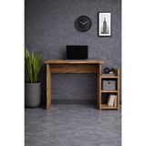 258 MoLife Çalışma Masası Kitaplıklı , Bilgisyar Masası - 100 X 45 - Kahverengi