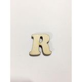 2,5cm Ahşap Harf ve Rakamlar - R