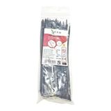 25CM Siyah Kablo Bağı 3,6mm Plastik Kelepçe - 100 Adet - Nylon Kablo Düzenleyici