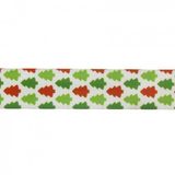 2,5Cm X 5Metre Grogren Yilbasi Kurdela Cam Agacli No: 23