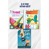 25m2 Kitap 3-6 YAŞ RESİMLİ ÖYKÜ KİTAPLARI SETİ (PAMUŞ-KAKTÜS SELAMLAŞMASI-NEREDEN ÇIKTI BU FERRET)
